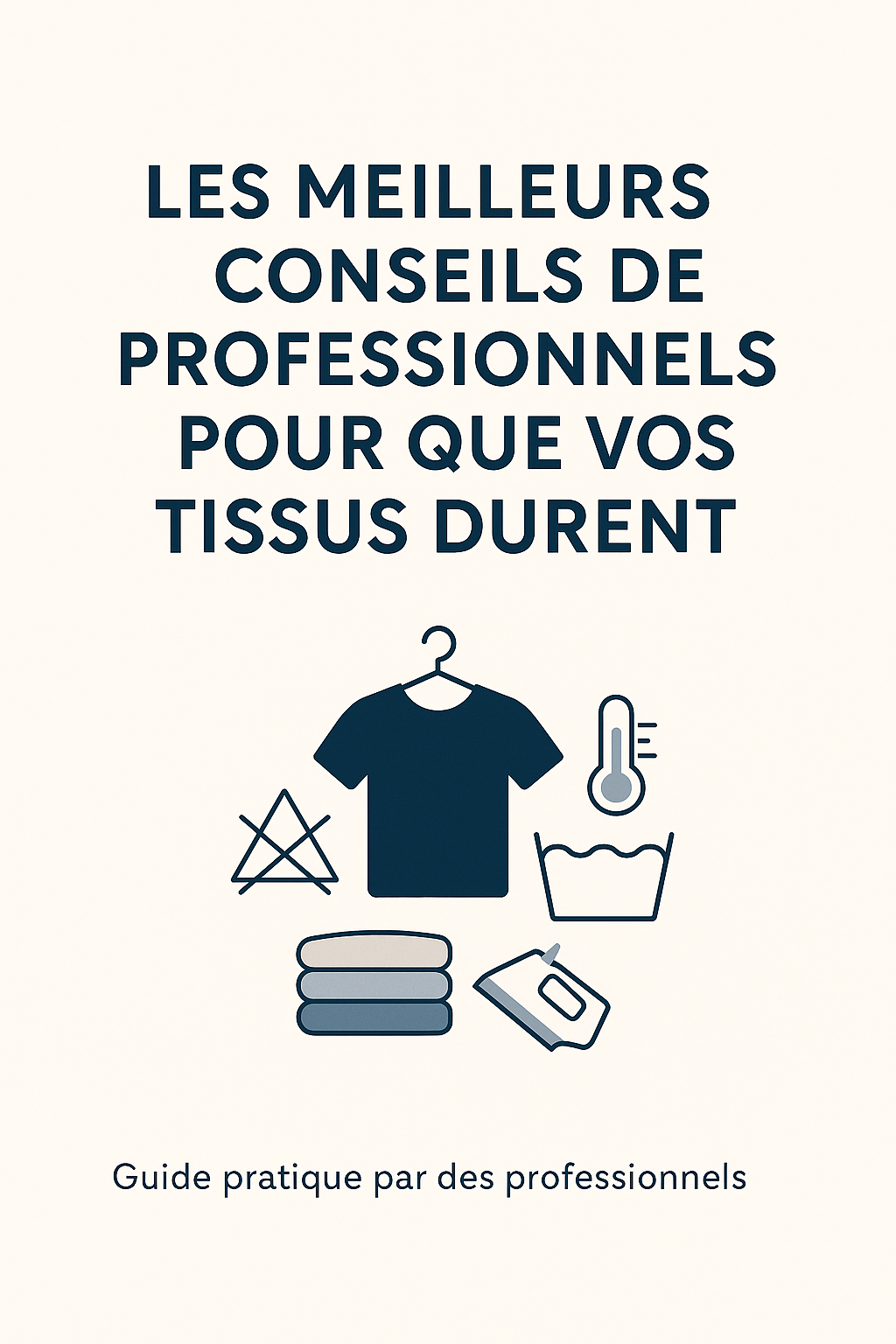 E-BOOK LES MEILLEURS CONSEILS DE PROFESSIONNEL CONSEILS POUR QUE VOS TISSUS DURENT
