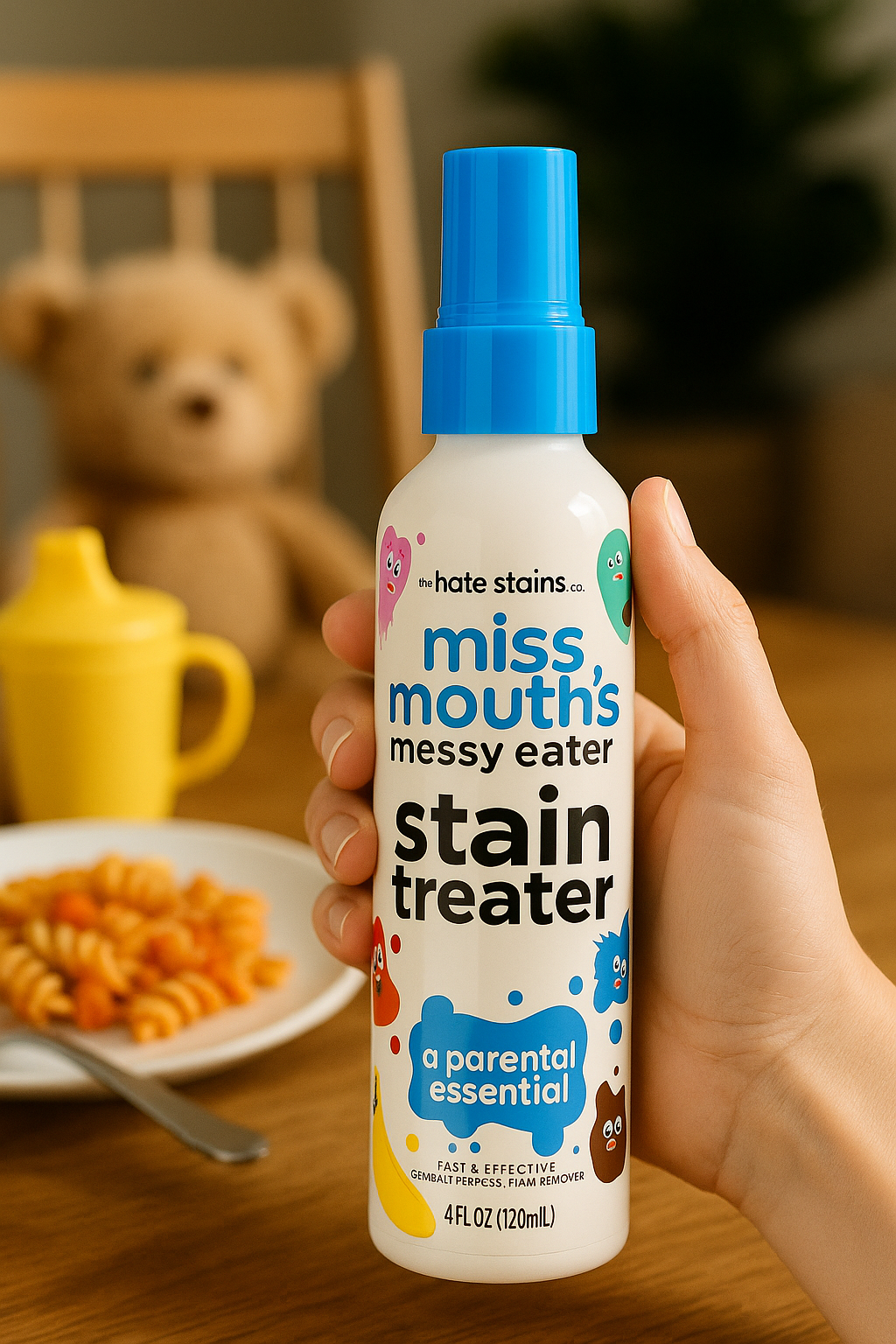 🪄Spray détachant magique – Dites adieu aux taches en 5 secondes !