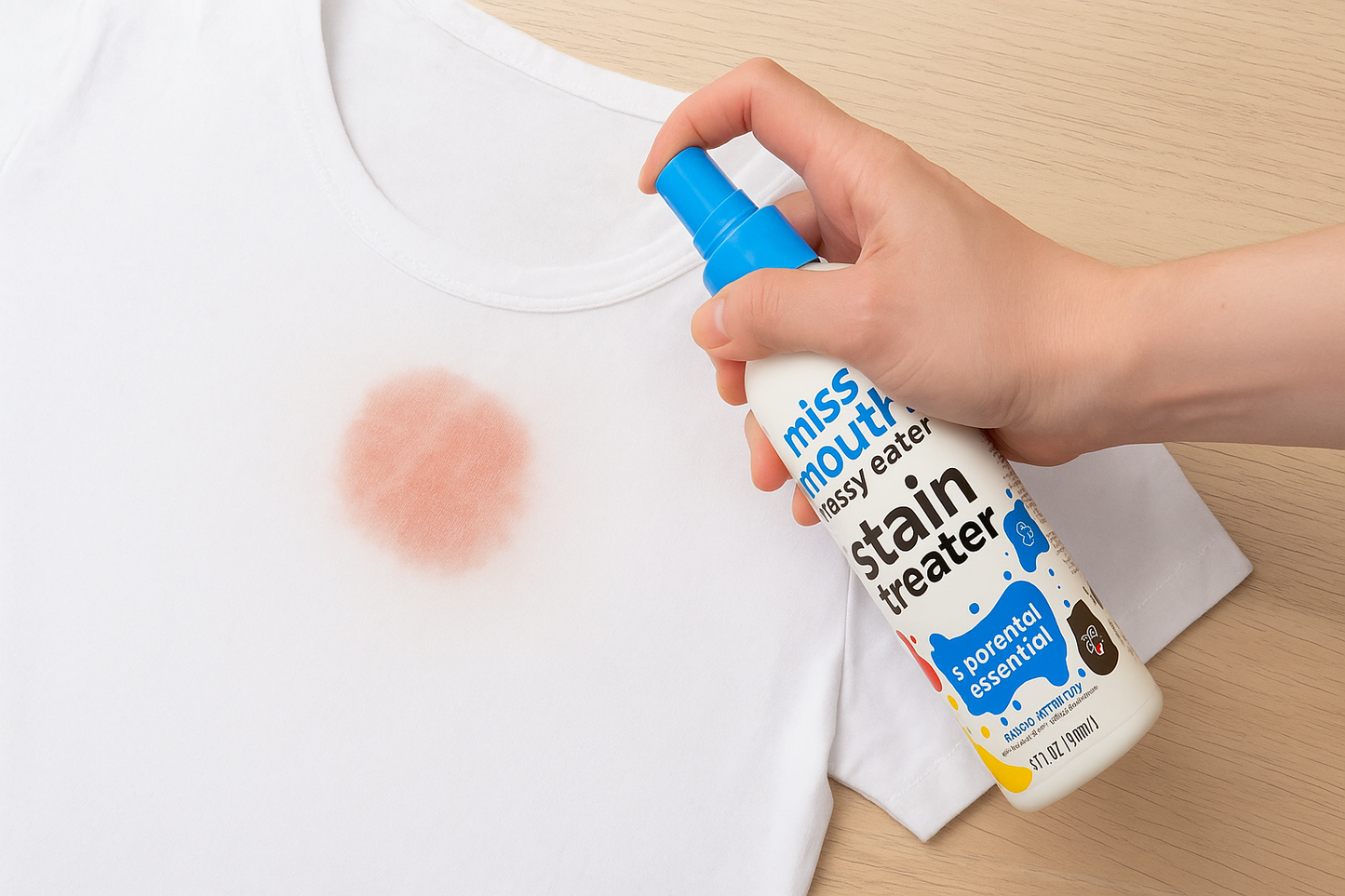 🪄Spray détachant magique – Dites adieu aux taches en 5 secondes !